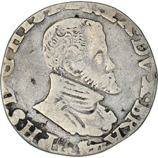 Coin, Spanish Netherlands, BRABANT, Philippe II, 1/5 Écu, 1/5 Ecu, 1571