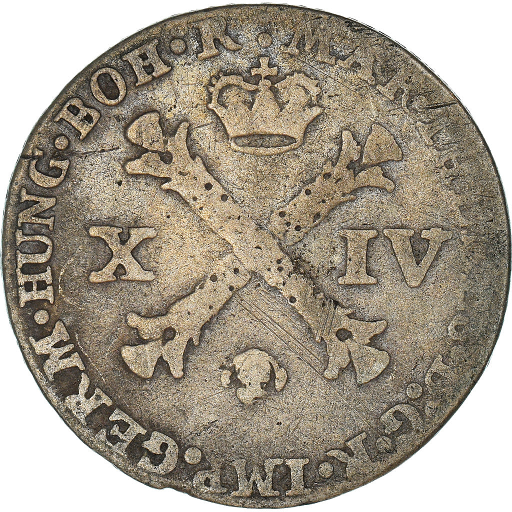 Coin, AUSTRIAN NETHERLANDS, Maria Theresa, 14 Liards, 14 Oorden, 1772, Brussels