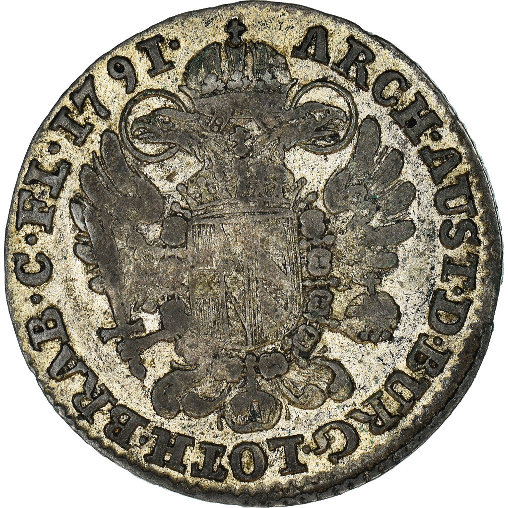 Coin, AUSTRIAN NETHERLANDS, Leopold II, 14 Liards, 14 Oorden, 1791, Brussels