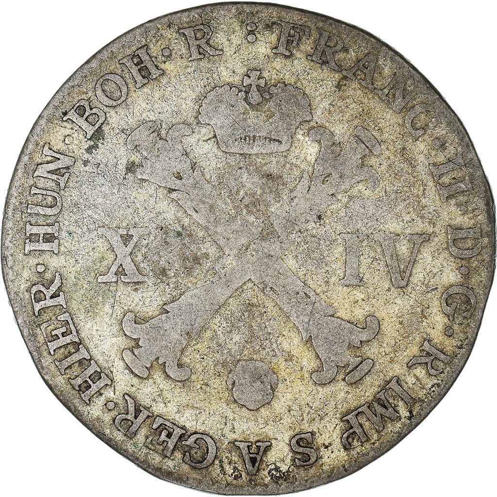 Münze, AUSTRIAN NETHERLANDS, Franz II, 14 Liards, 14 Oorden, 1794, Brussels