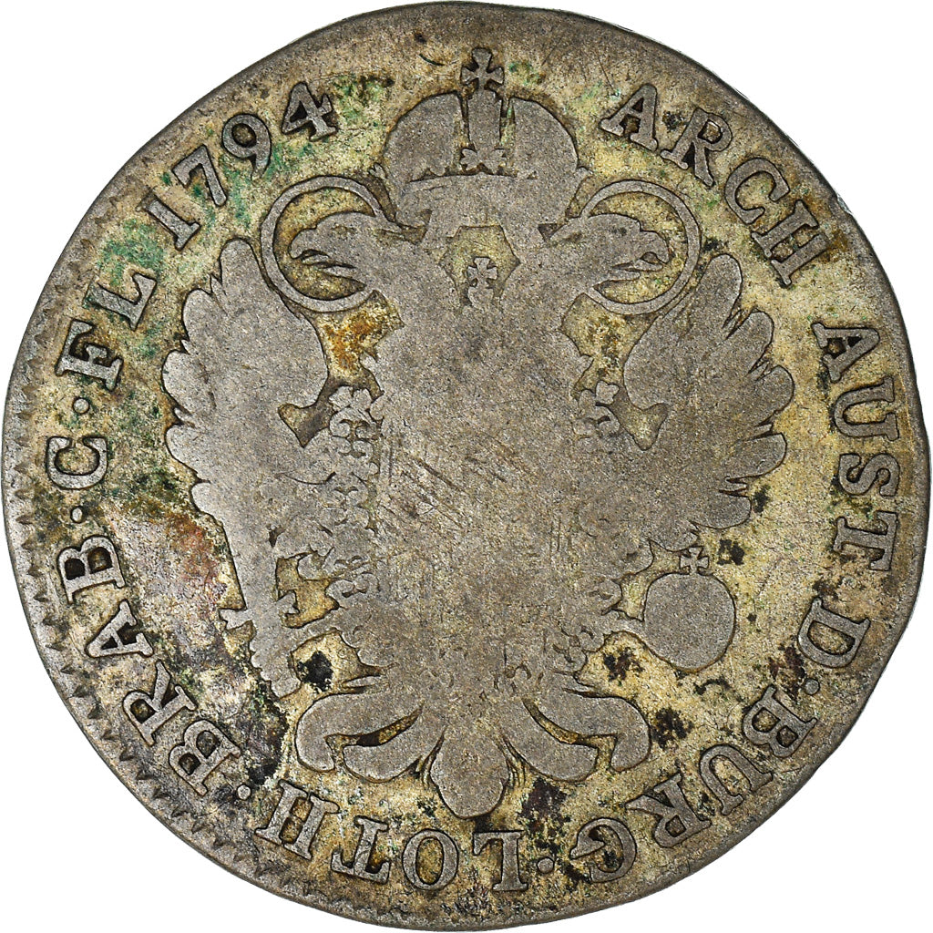 Münze, AUSTRIAN NETHERLANDS, Franz II, 14 Liards, 14 Oorden, 1794, Brussels