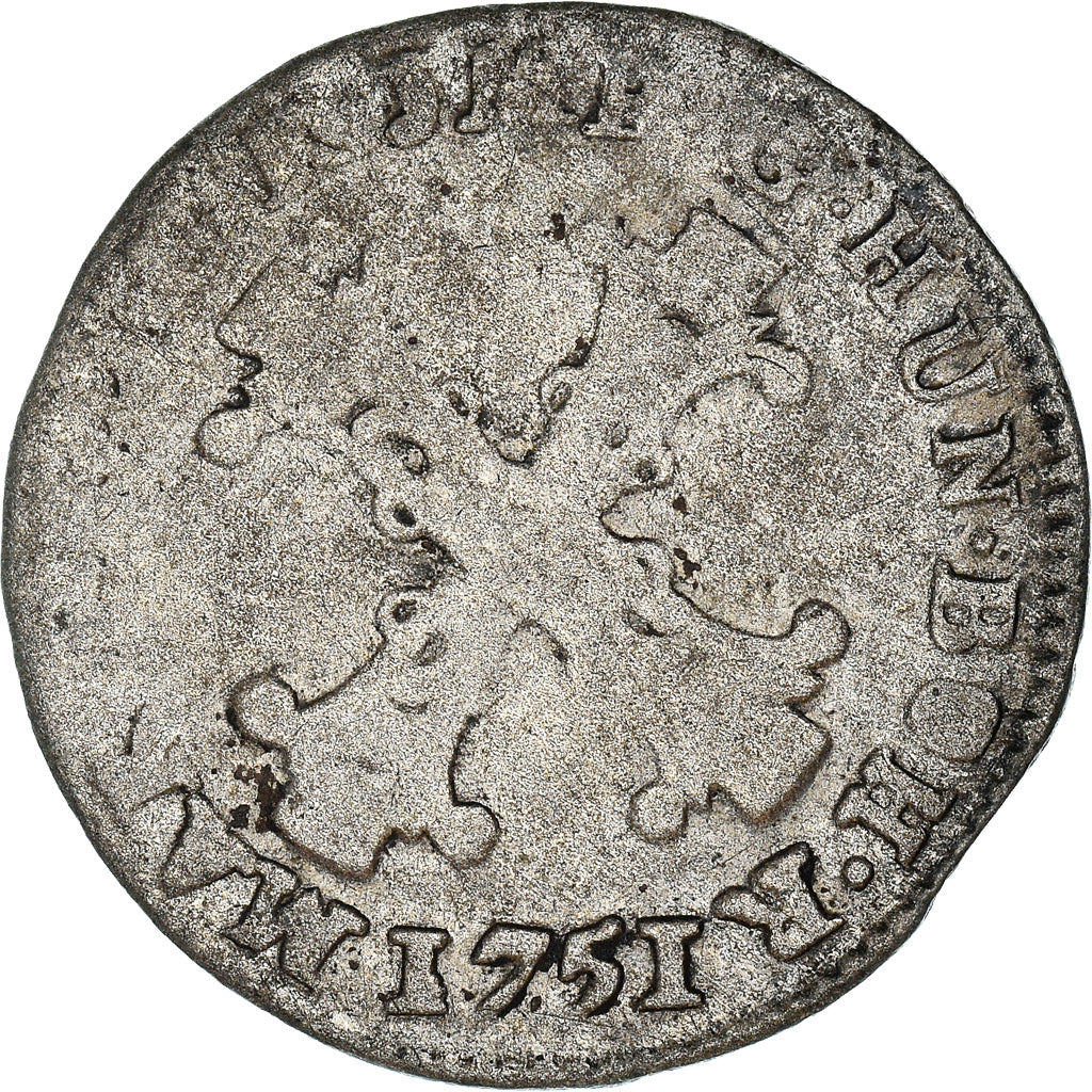 Munten, NEDERLANDS OOSTENRIJK, Maria Theresa, 10 Liards, 10 Oorden, 1751