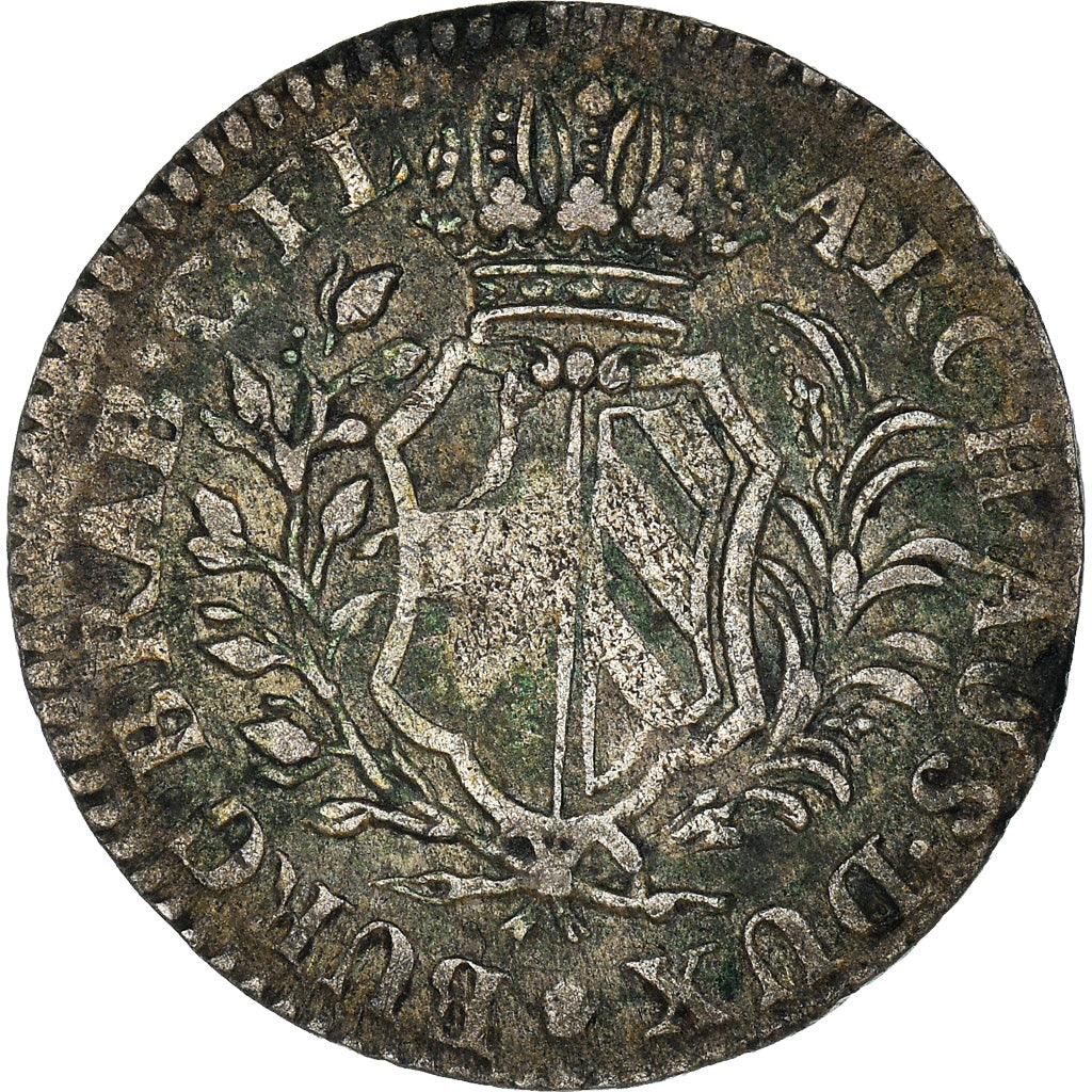 Münze, AUSTRIAN NETHERLANDS, Maria Theresa, 10 Liards, 10 Oorden, 1753