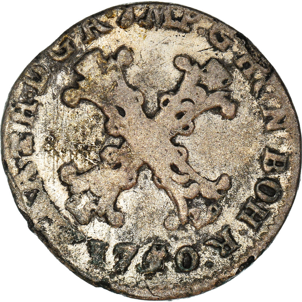 Monnaie, AUSTRIAN NETHERLANDS, Maria Theresa, 10 Liards, 10 Oorden, 1750