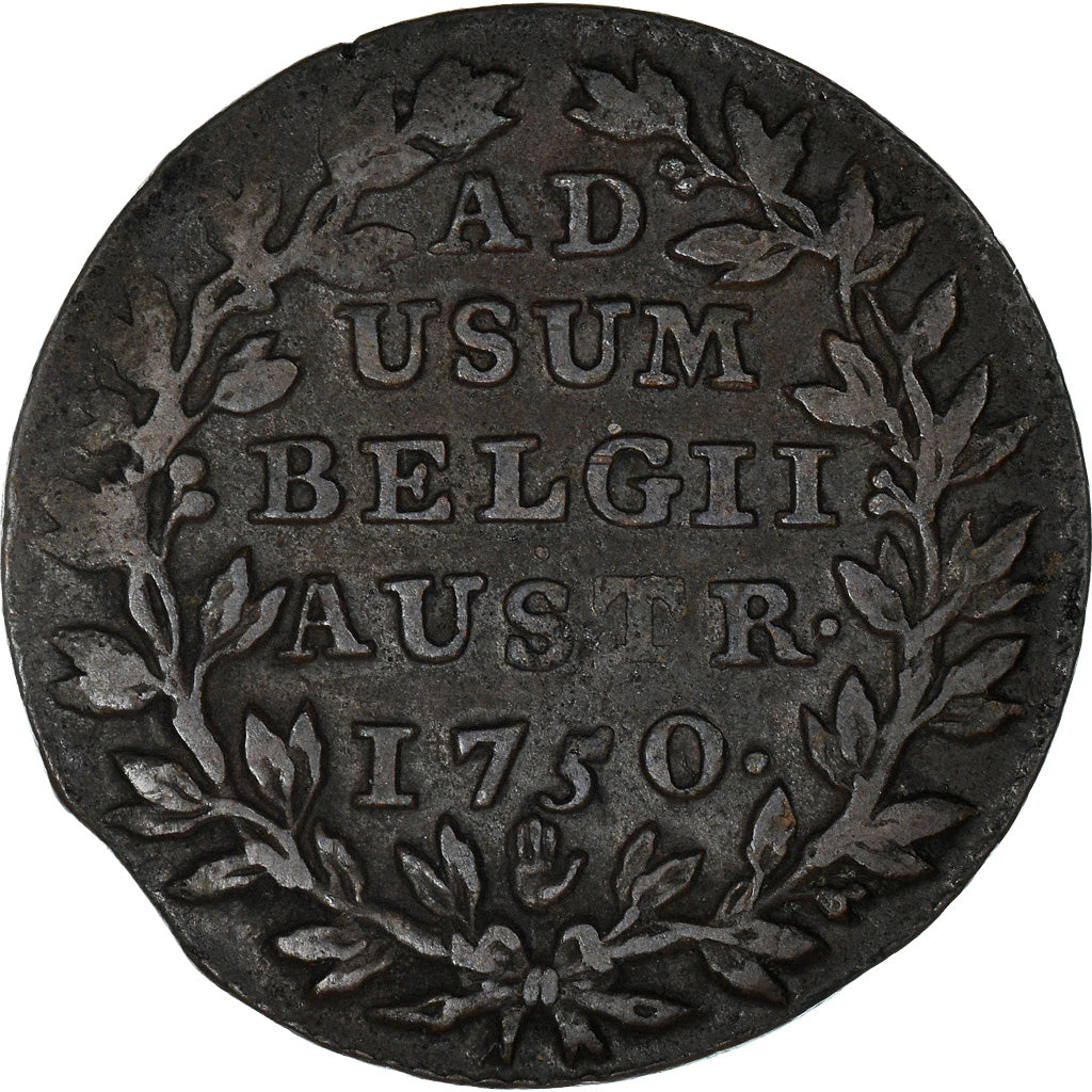 Munten, NEDERLANDS OOSTENRIJK, Maria Theresa, 2 Liards, 2 Oorden, 1750, Antwerp