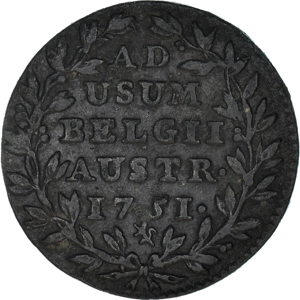 Moneta, Paesi Bassi austriaci, Maria Theresa, 2 Liards, 2 Oorden, 1751, Bruges