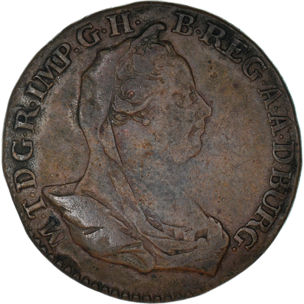 Coin, AUSTRIAN NETHERLANDS, Maria Theresa, 2 Liards, 2 Oorden, 1777, Brussels