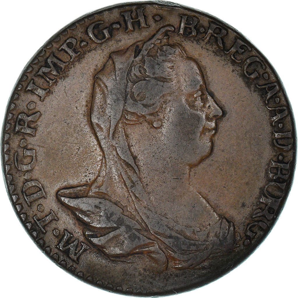 Coin, AUSTRIAN NETHERLANDS, Maria Theresa, 2 Liards, 2 Oorden, 1777, Brussels
