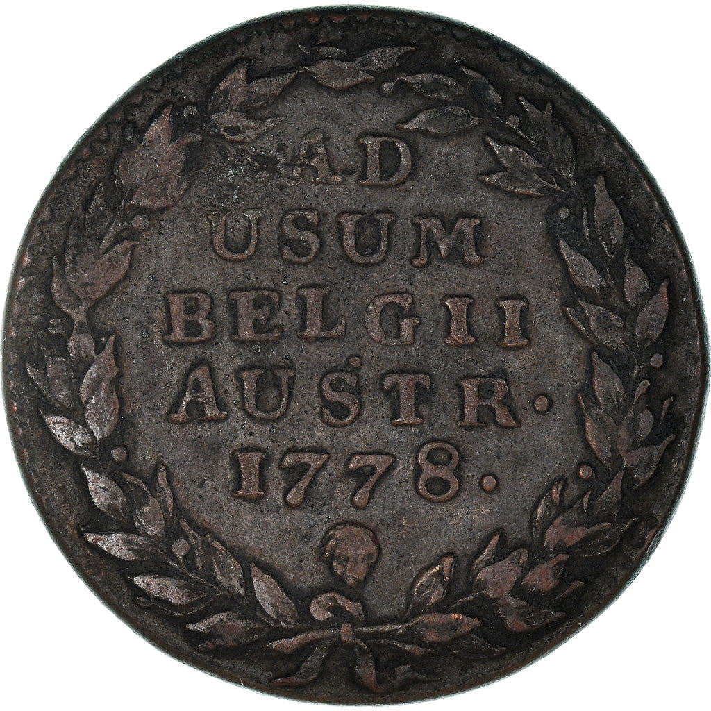 Monnaie, AUSTRIAN NETHERLANDS, Maria Theresa, 2 Liards, 2 Oorden, 1778