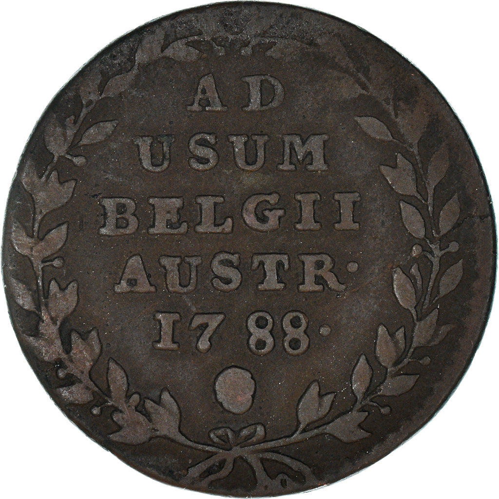 Coin, AUSTRIAN NETHERLANDS, Joseph II, 2 Liards, 2 Oorden, 1788, Brussels
