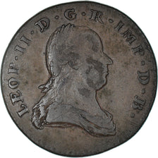 Coin, AUSTRIAN NETHERLANDS, Leopold II, 2 Liards, 2 Oorden, 1791, Brussels