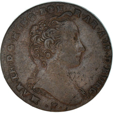 Coin, AUSTRIAN NETHERLANDS, Maria Theresa, Liard, Oord, 1744, Bruges, AU(50-53)