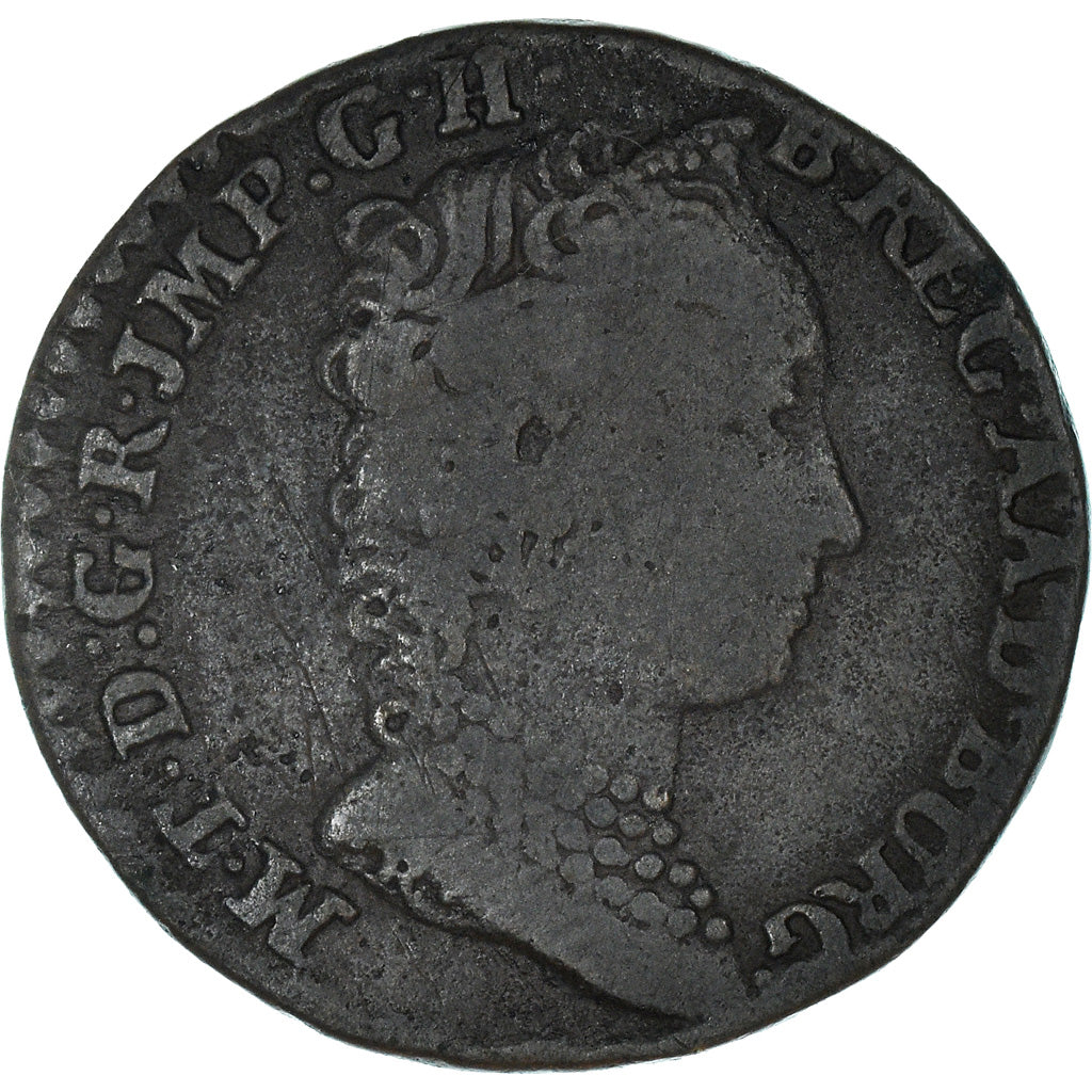 Munten, NEDERLANDS OOSTENRIJK, Maria Theresa, Liard, Oord, 1751, Antwerp, FR+