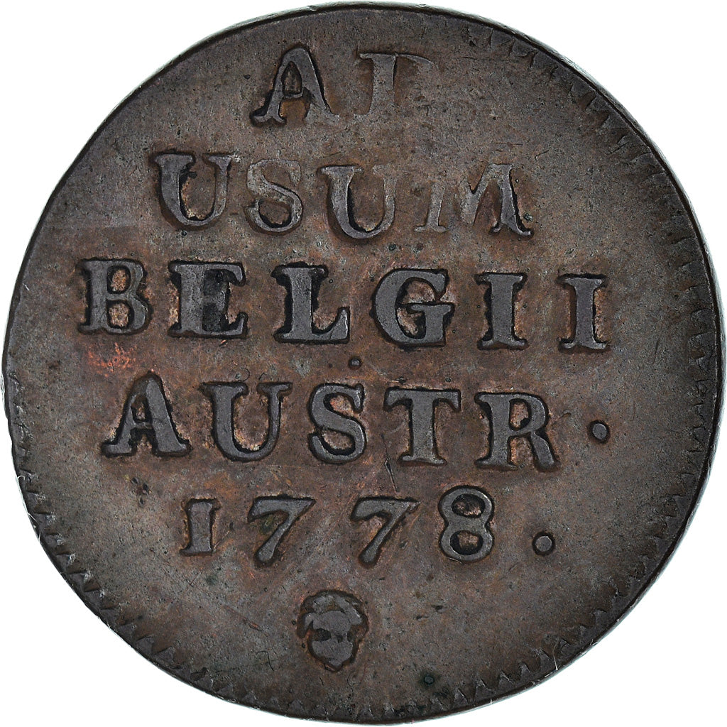 Coin, AUSTRIAN NETHERLANDS, Maria Theresa, Liard, Oord, 1778, Brussels