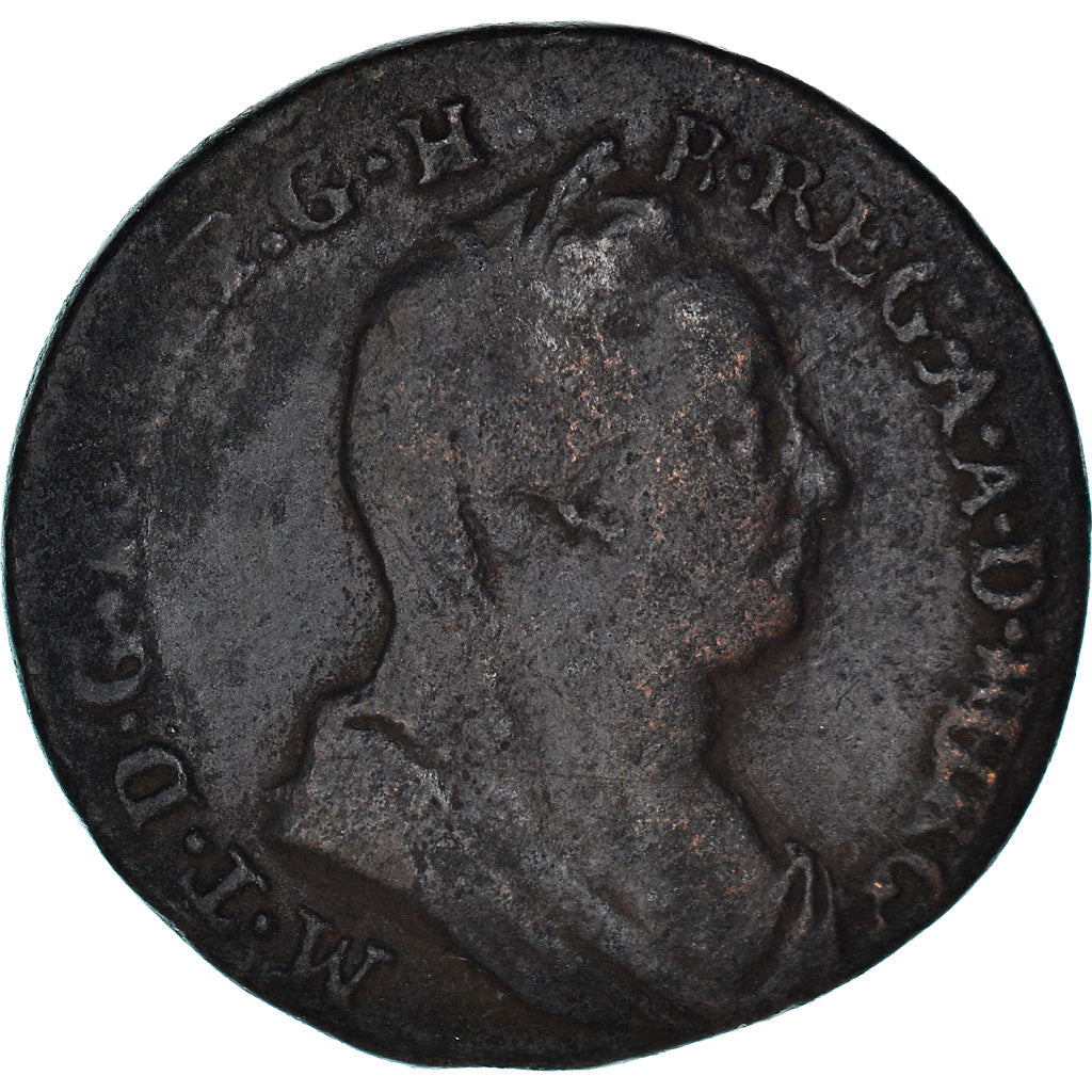 Münze, AUSTRIAN NETHERLANDS, Maria Theresa, Liard, Oord, 1777, Brussels, S+