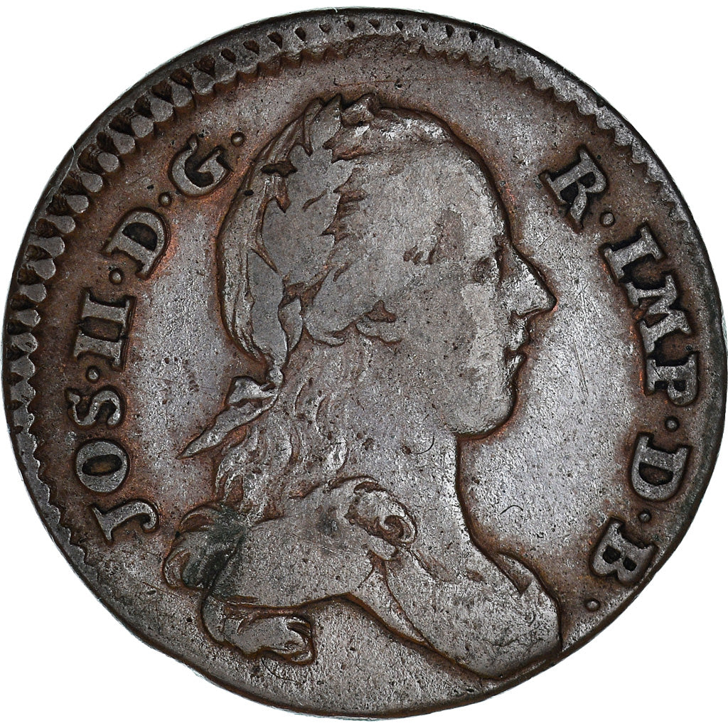 Coin, AUSTRIAN NETHERLANDS, Joseph II, Liard, Oord, 1789, Brussels, VF(30-35)