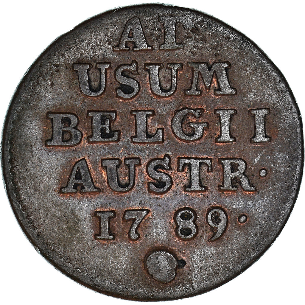 Coin, AUSTRIAN NETHERLANDS, Joseph II, Liard, Oord, 1789, Brussels, VF(30-35)