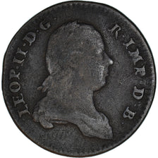 Monnaie, AUSTRIAN NETHERLANDS, Leopold II, Liard, Oord, 1791, Bruxelles, TB