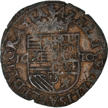 Coin, Spanish Netherlands, BRABANT, Albert & Isabella, Liard, 12 Mites, 1610