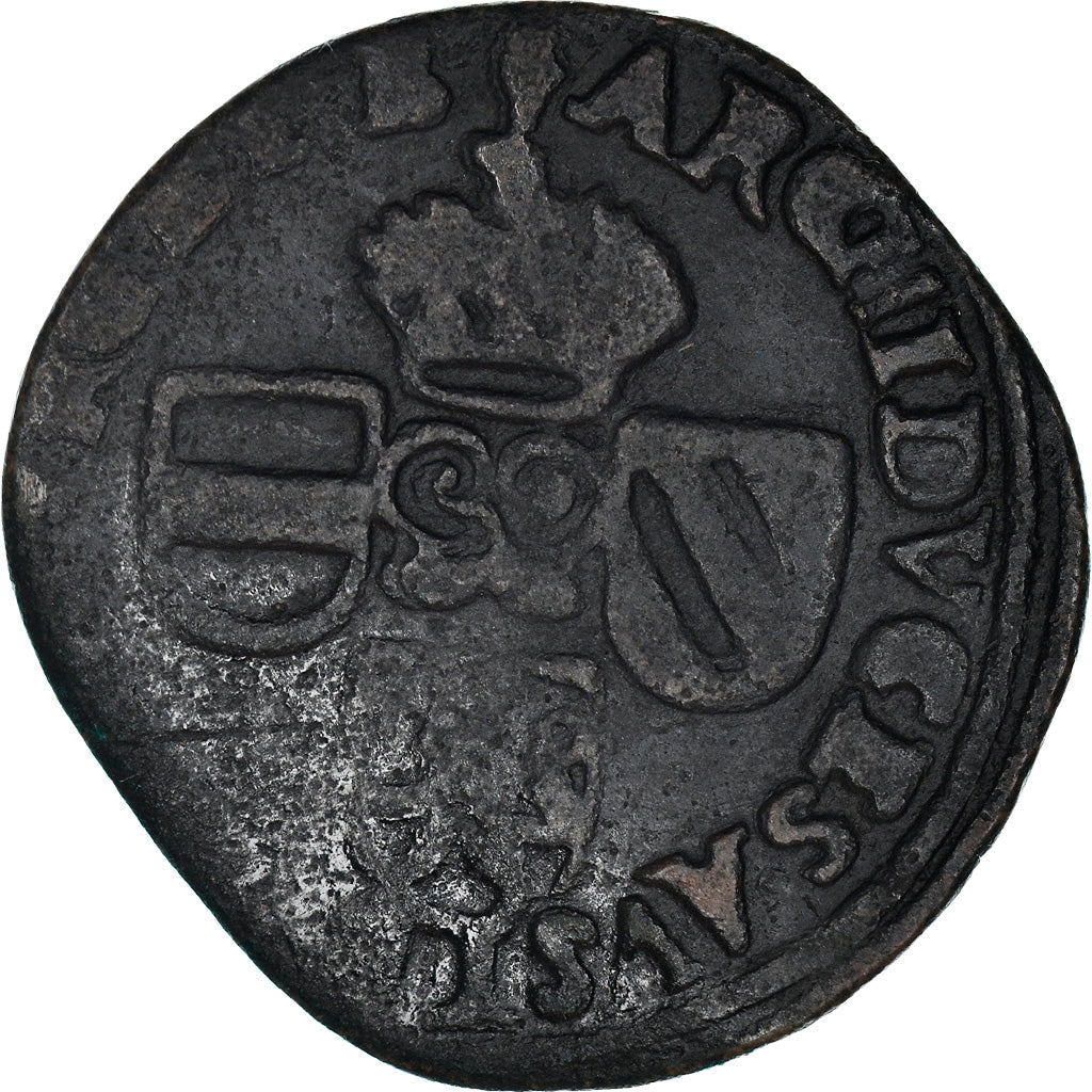 Coin, Spanish Netherlands, BRABANT, Albert & Isabella, Liard, 12 Mites, 1611
