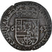 Coin, Spanish Netherlands, BRABANT, Philip IV, Liard, 12 Mites, 1643, Antwerp