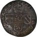 Munten, Lage Spaanse landen, BRABANT, Filip IV, Liard, 12 Mites, 1650, Brabant