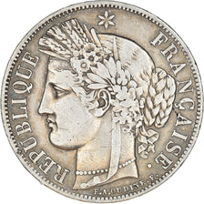 Coin, France, Cérès, 5 Francs, 1850, Paris, EF(40-45), Silver, KM:761.1