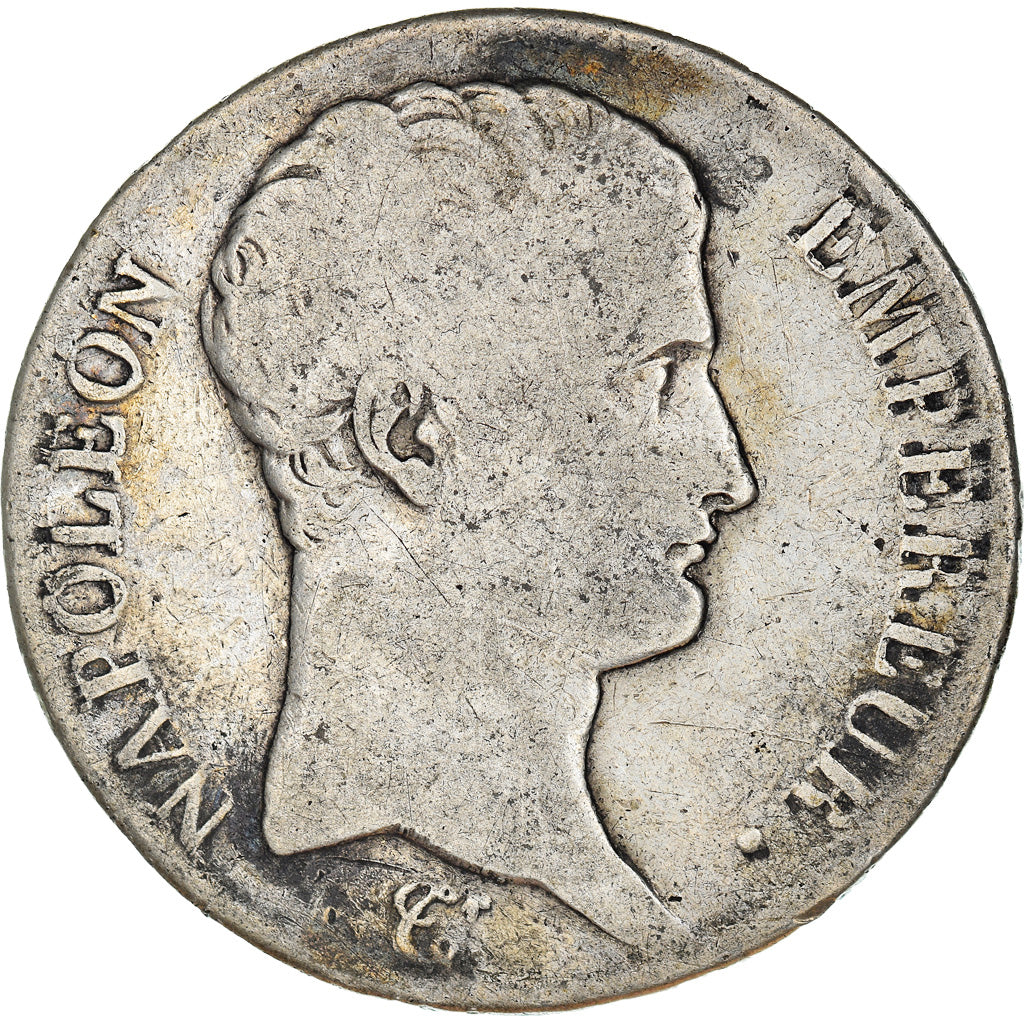 Coin, France, Napoléon I, 5 Francs, AN 13, Bordeaux, F(12-15), Silver, KM:662.8