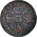 Coin, Spanish Netherlands, BRABANT, Charles II, Liard, 12 Mites, 1691, Brabant