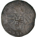 Munten, Lage Spaanse landen, TOURNAI, Filip IV, Liard, 12 Mites, 1653, Tournai
