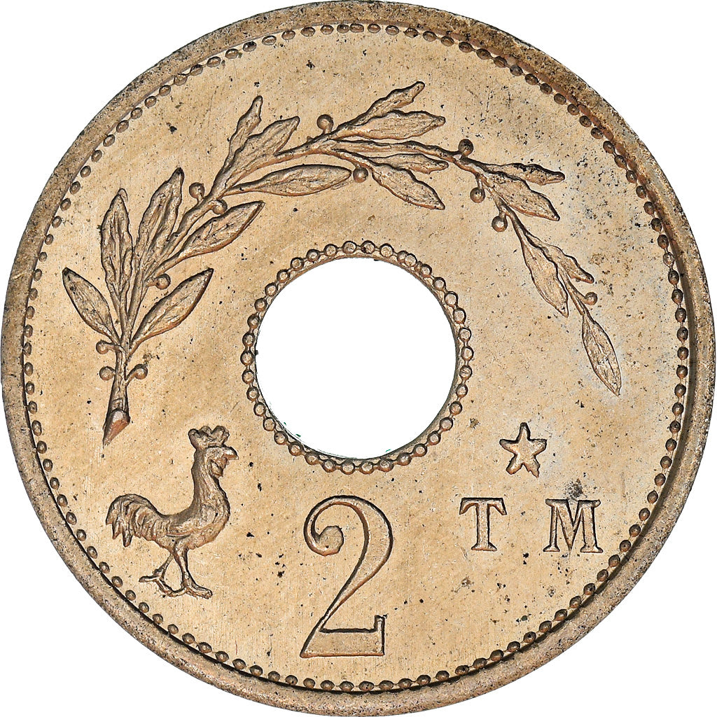 Moneda, Francia, Essai de Nickel, 2 Centimes, 1890, Paris, SC+, Níquel