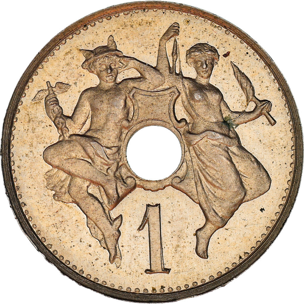 Coin, France, Théodore Michelin, Centime, 1889, Paris, ESSAI, MS(64)