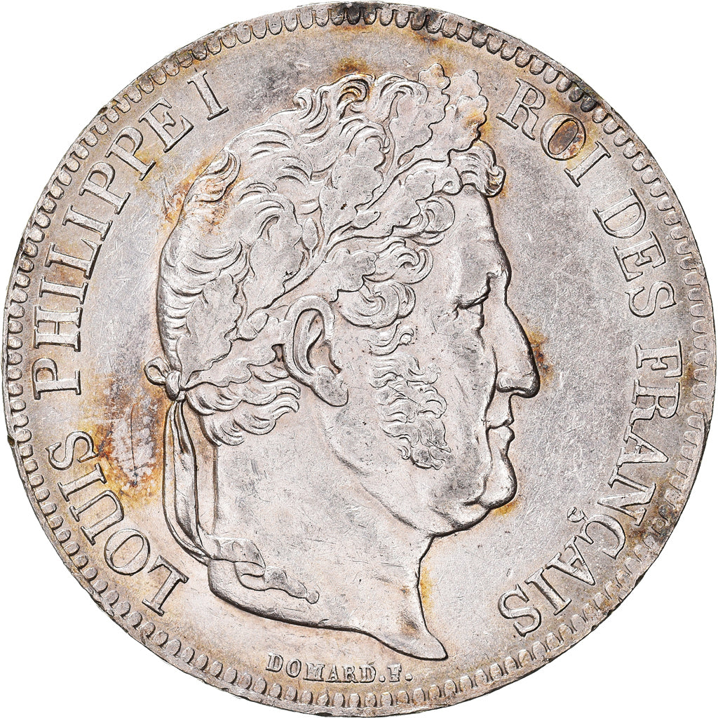Moneda, Francia, Louis-Philippe, 5 Francs, 1834, Rouen, EBC, Plata, KM:749.2
