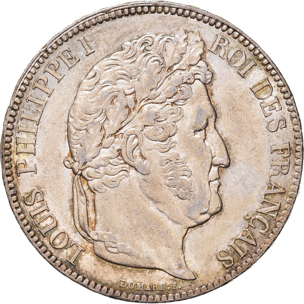 Moneda, Francia, Louis-Philippe, 5 Francs, 1834, Paris, EBC, Plata, KM:749.1