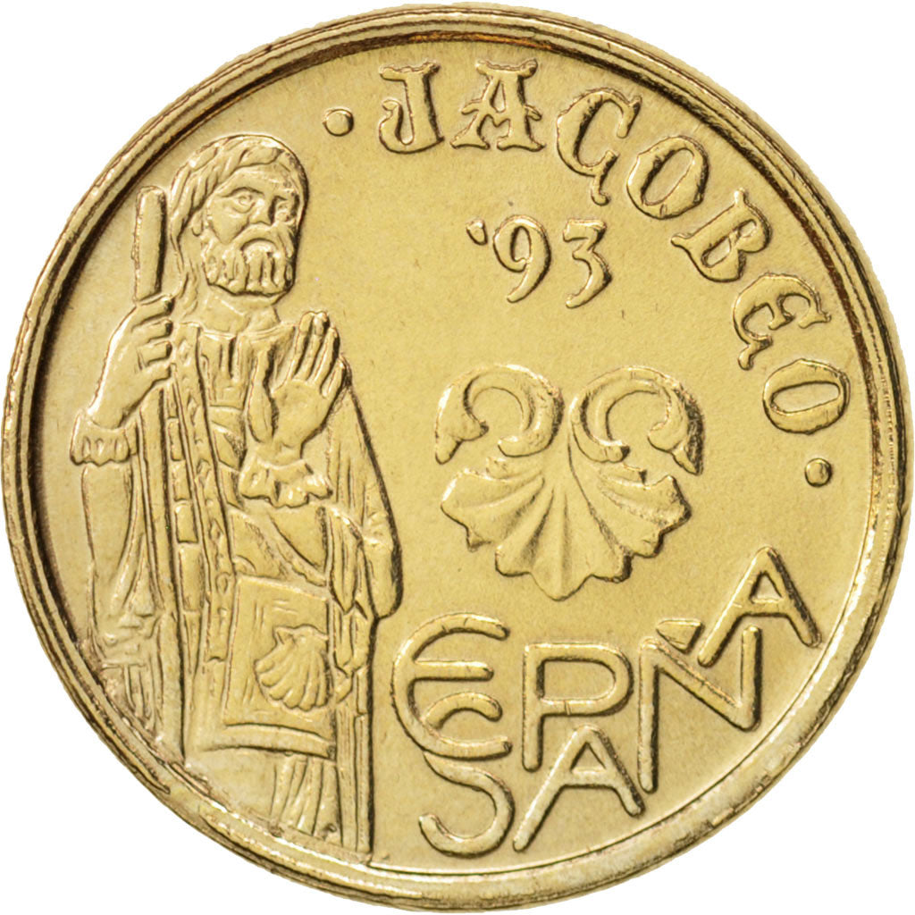 Spanien, Juan Carlos I, 5 Pesetas, 1993, Madrid, MS(60-62), KM:919