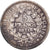 Moneda, Francia, Hercule, 5 Francs, 1871, Paris, BC+, Plata, KM:820.1