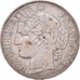 Coin, France, Cérès, 5 Francs, 1871, Bordeaux, VF(30-35), Silver, KM:818.2
