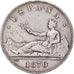 Coin, Spain, Provisional Government, 5 Pesetas, 1870, Madrid, VF(30-35), Silver