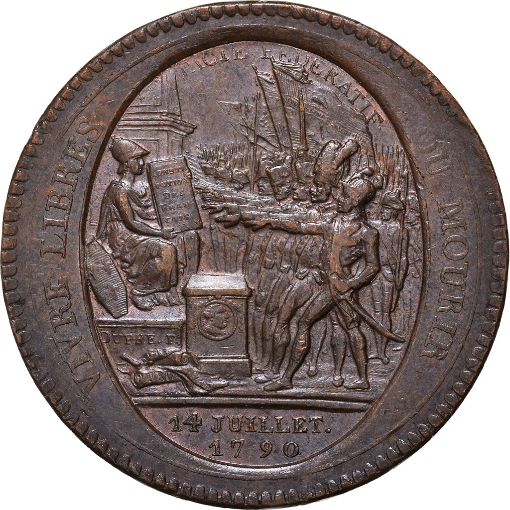 Monnaie, France, Monneron, 5 Sols, 1792, Birmingham, SUP, Bronze, KM:Tn31
