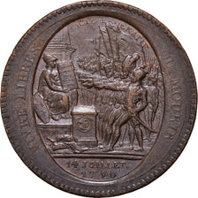 Monnaie, France, Monneron, 5 Sols, 1792, Birmingham, SUP, Bronze, KM:Tn31