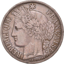 Coin, France, Cérès, 5 Francs, 1870, Paris, VF(30-35), Silver, KM:818.1