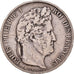 Moneta, Francia, Louis-Philippe, 5 Francs, 1847, Paris, MB, Argento, KM:749.1