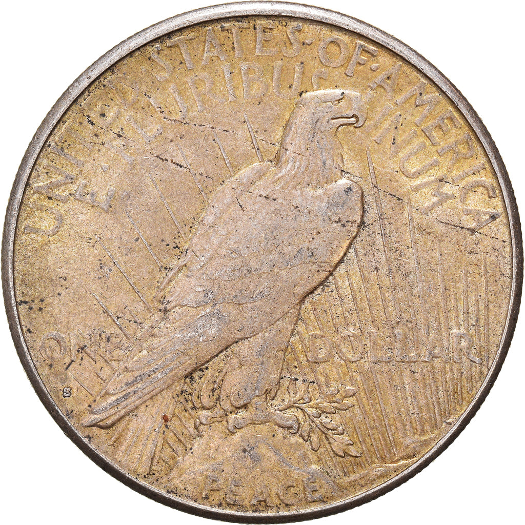 Moneda, Estados Unidos, Peace Dollar, Dollar, 1934, U.S. Mint, San Francisco