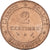 Munten, Frankrijk, Cérès, 2 Centimes, 1883, Paris, ZF+, Bronzen, KM:827.1