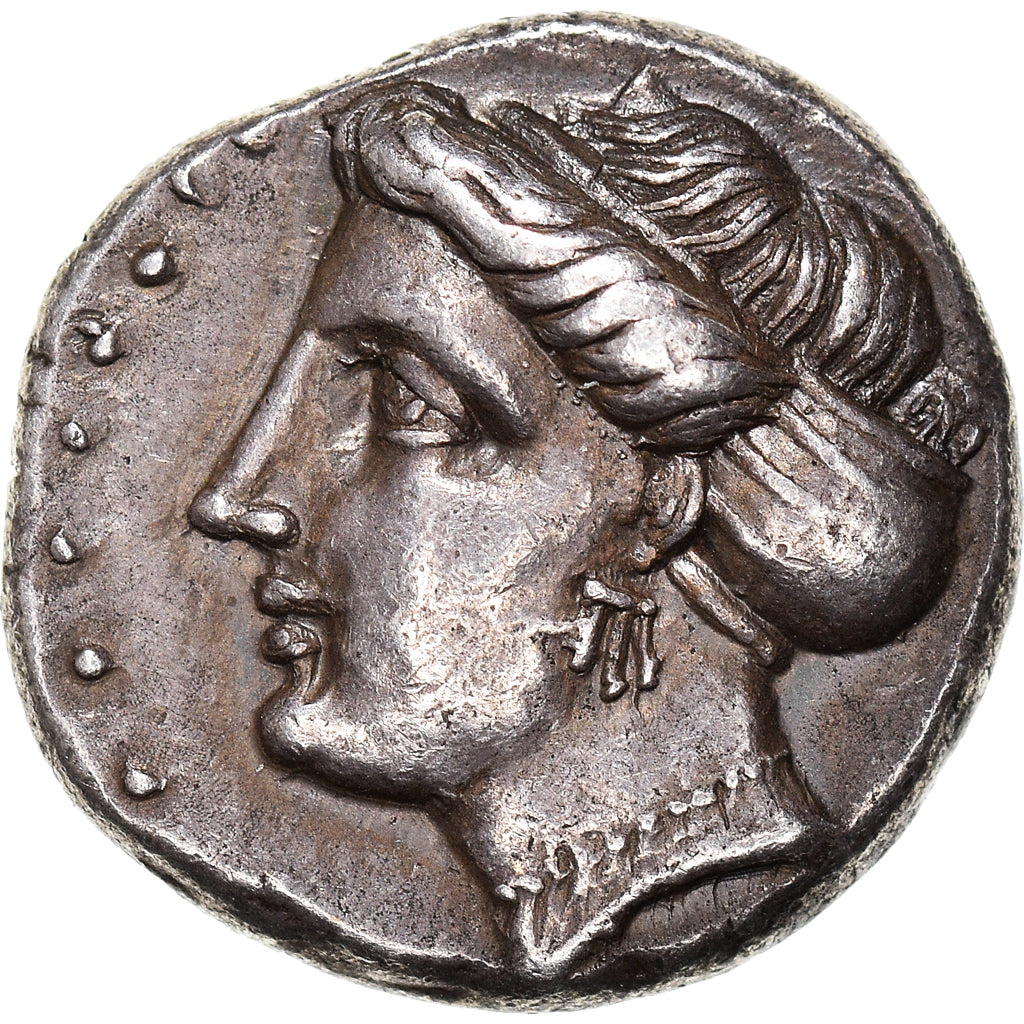 Coin, Paphlagonia, Drachm, 330-300 BC, Sinope, AU(55-58), Silver