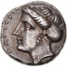 Coin, Paphlagonia, Drachm, 330-300 BC, Sinope, AU(55-58), Silver