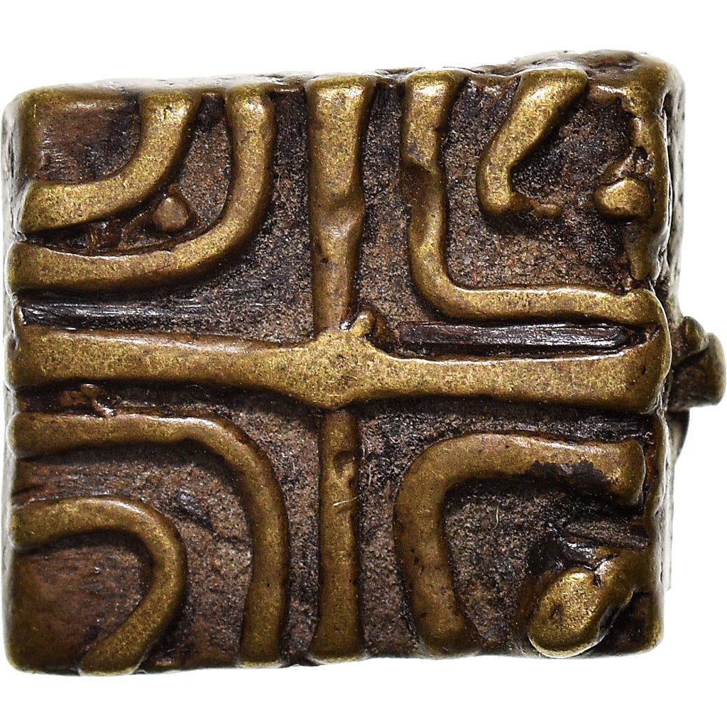 Munten, West Afrika, Ashanti, Akan Goldweight, XVIIIth-XIXth Century, ZF+, Tin