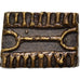 Munten, West Afrika, Ashanti, Akan Goldweight, XVIIIth-XIXth Century, ZF+, Tin