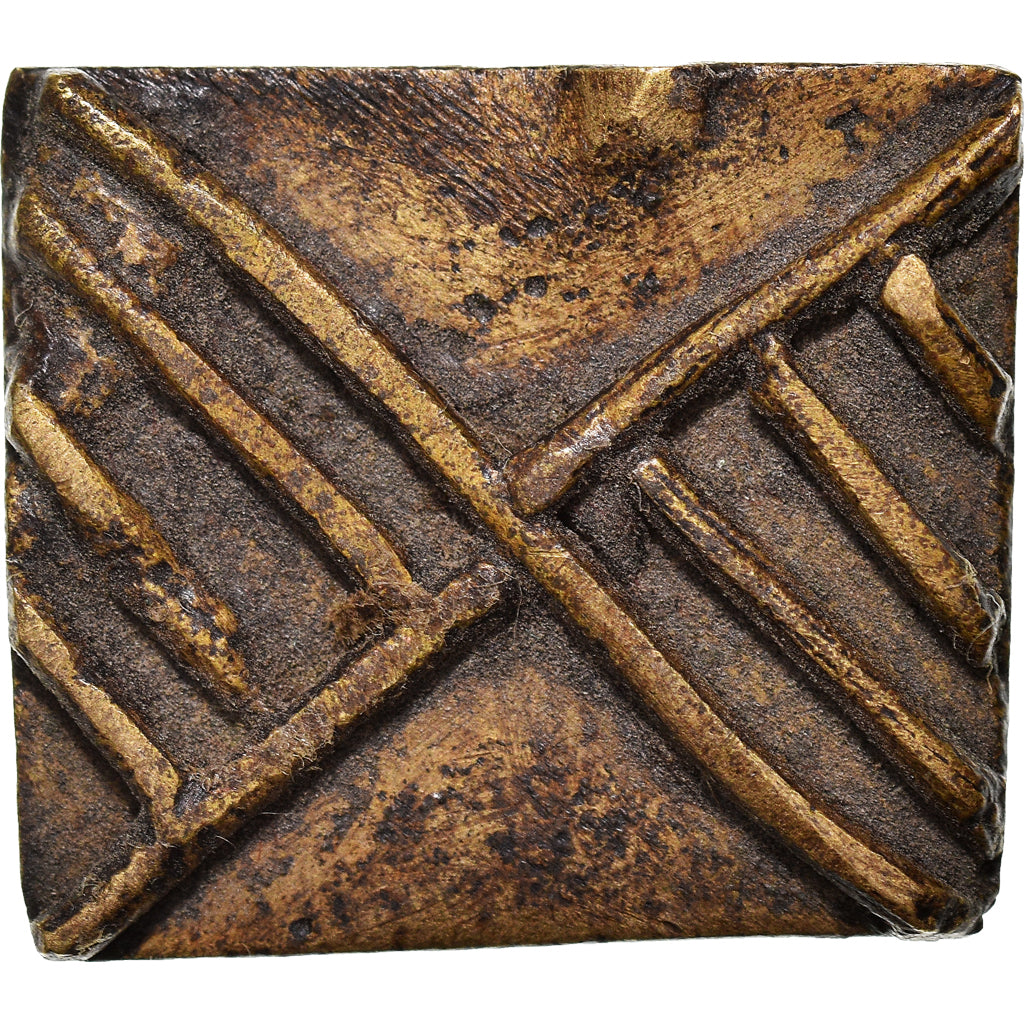 Munten, West Afrika, Ashanti, Akan Goldweight, XVIIIth-XIXth Century, ZF+, Tin
