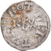 Moneta, Francja, Robert II, Obol, Paris, Rzadkie, EF(40-45), Srebro, Duplessy:5